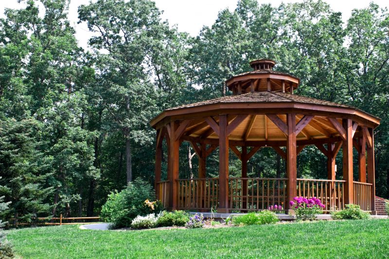 Wooden Enclosed Gazebo