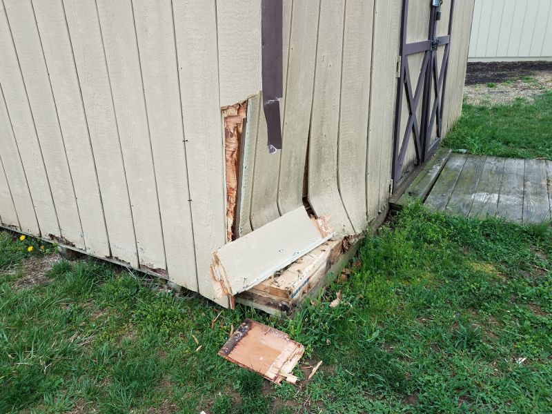 Wood Shed Repair in Conroe, TX