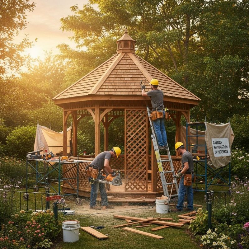 Contact About Enclosed Gazebo Installation